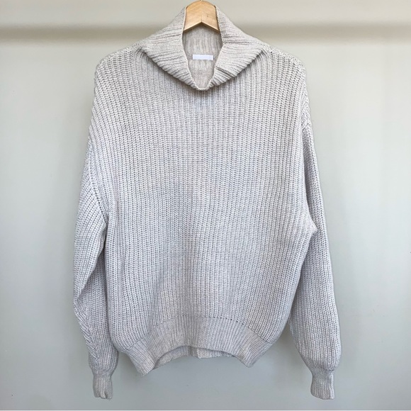 Aritzia Wilfred Montpellier 100% merino wool turtleneck sweater. 🩶 - Picture 5 of 8